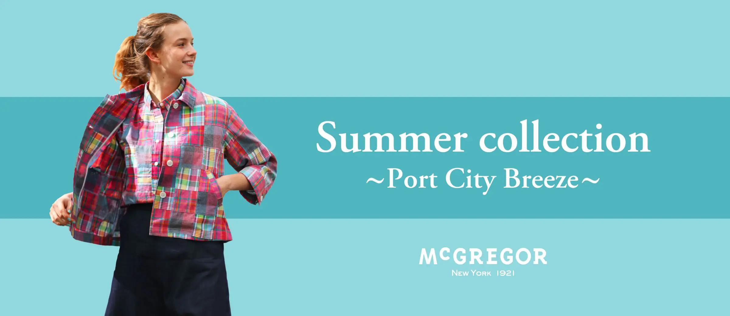 SUMMER COLLECTION-Port City Breeze- - McGREGOR | マックレガー公式