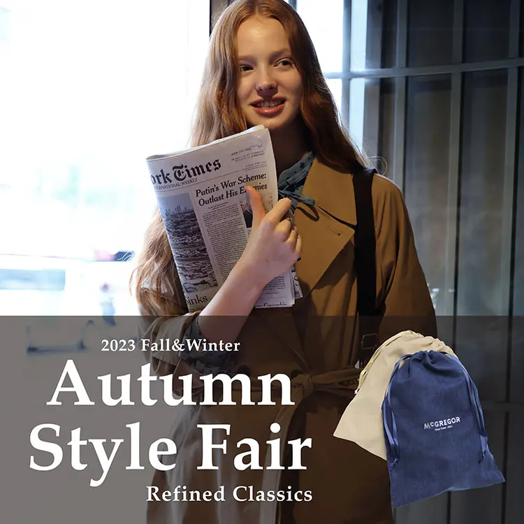 WOMENS-23FW Autumn Style Fair - McGREGOR | マックレガー公式サイト